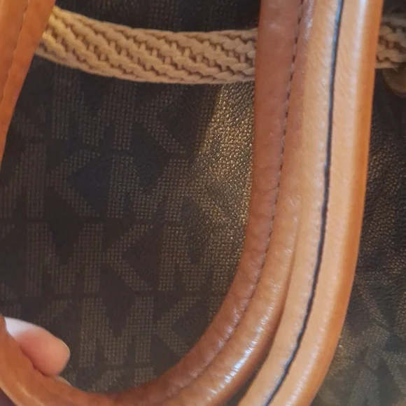 Michael Kors Brown and Tan Shoulder Bag - Picture 7 of 16